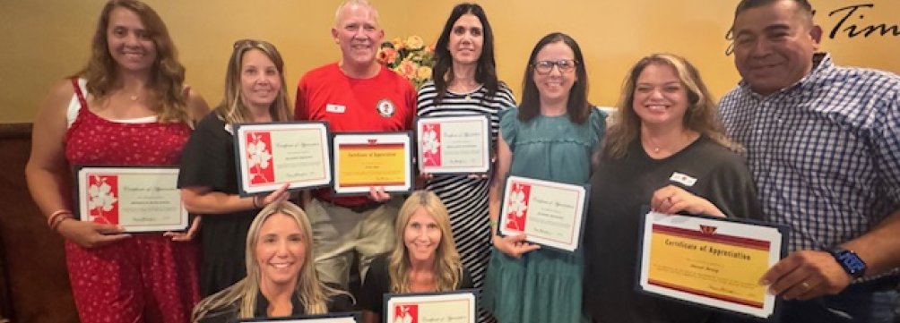 Congratulations on 25 years of service with the United Teachers of Island Trees!